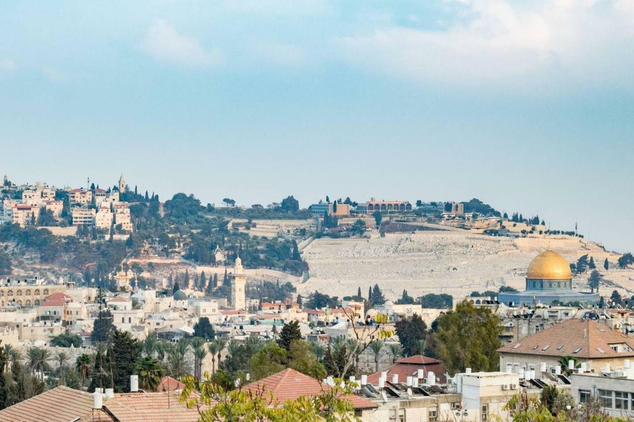 Luxury Three-Bedroom/Terrace Over Old City View Ιερουσαλήμ Εξωτερικό φωτογραφία